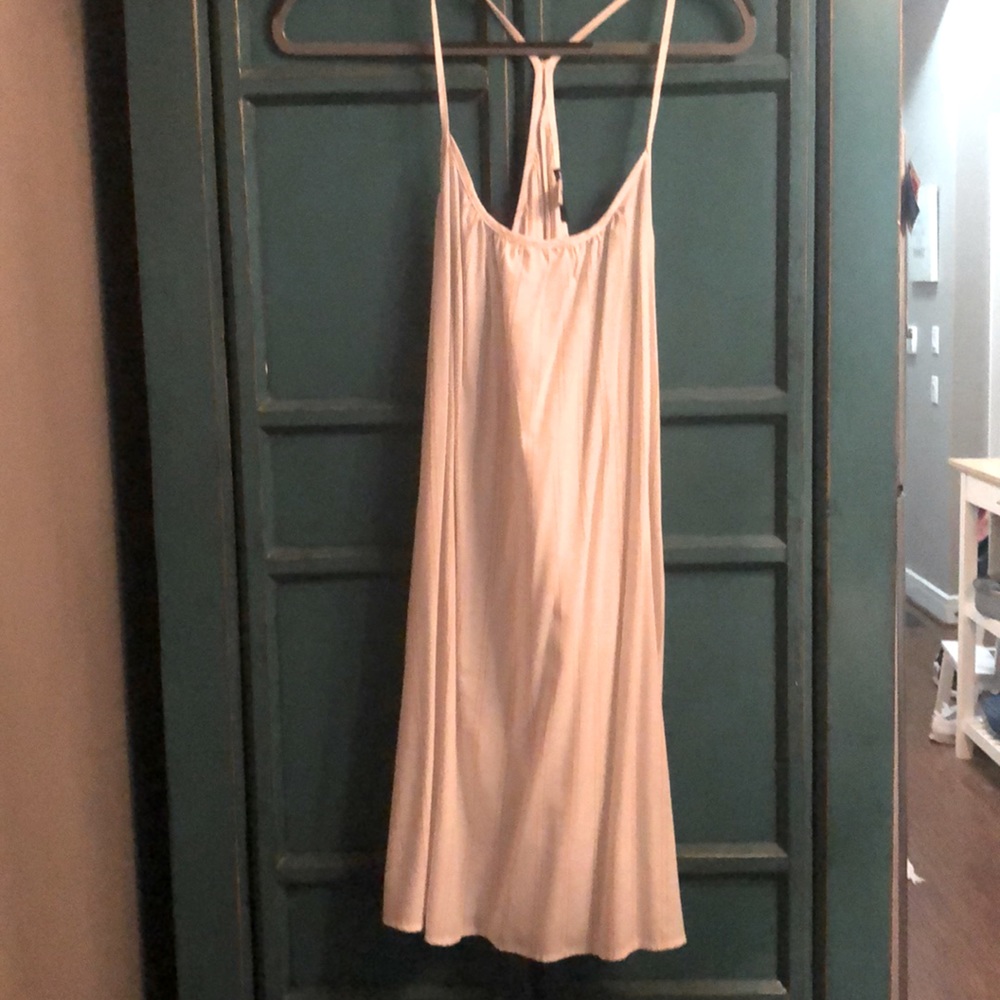 💕Two for $40💕BDG White with Copper Stripe Dress